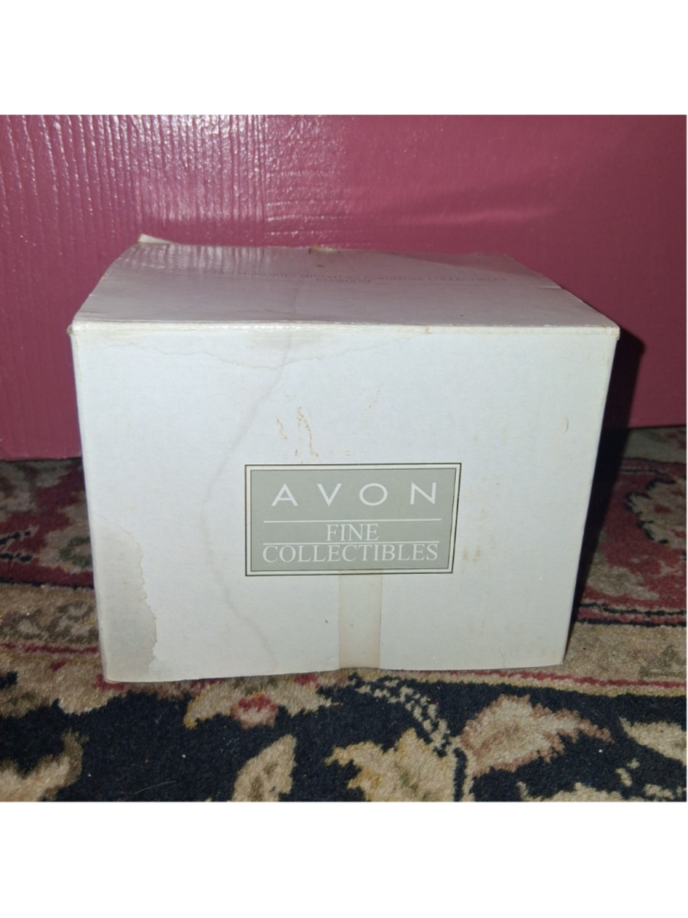 Avon Victorian Memories 1:12 Scale White Victorian Miniature Bedroom Set